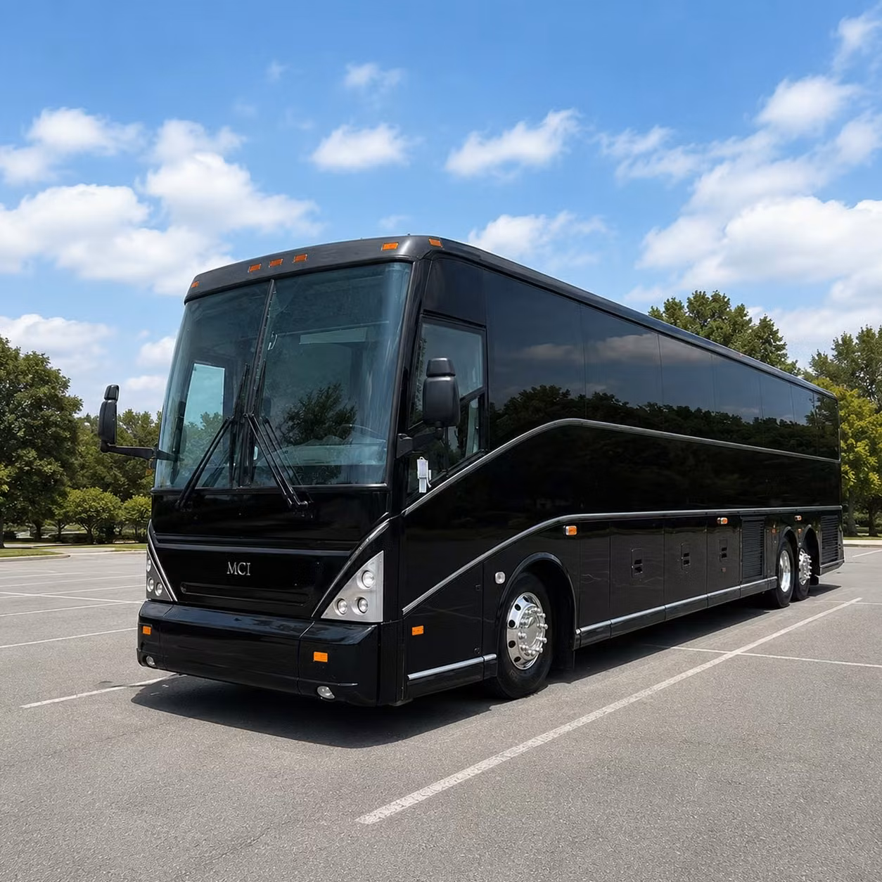 corporate event shuttle buses for clarksville businesses and military events