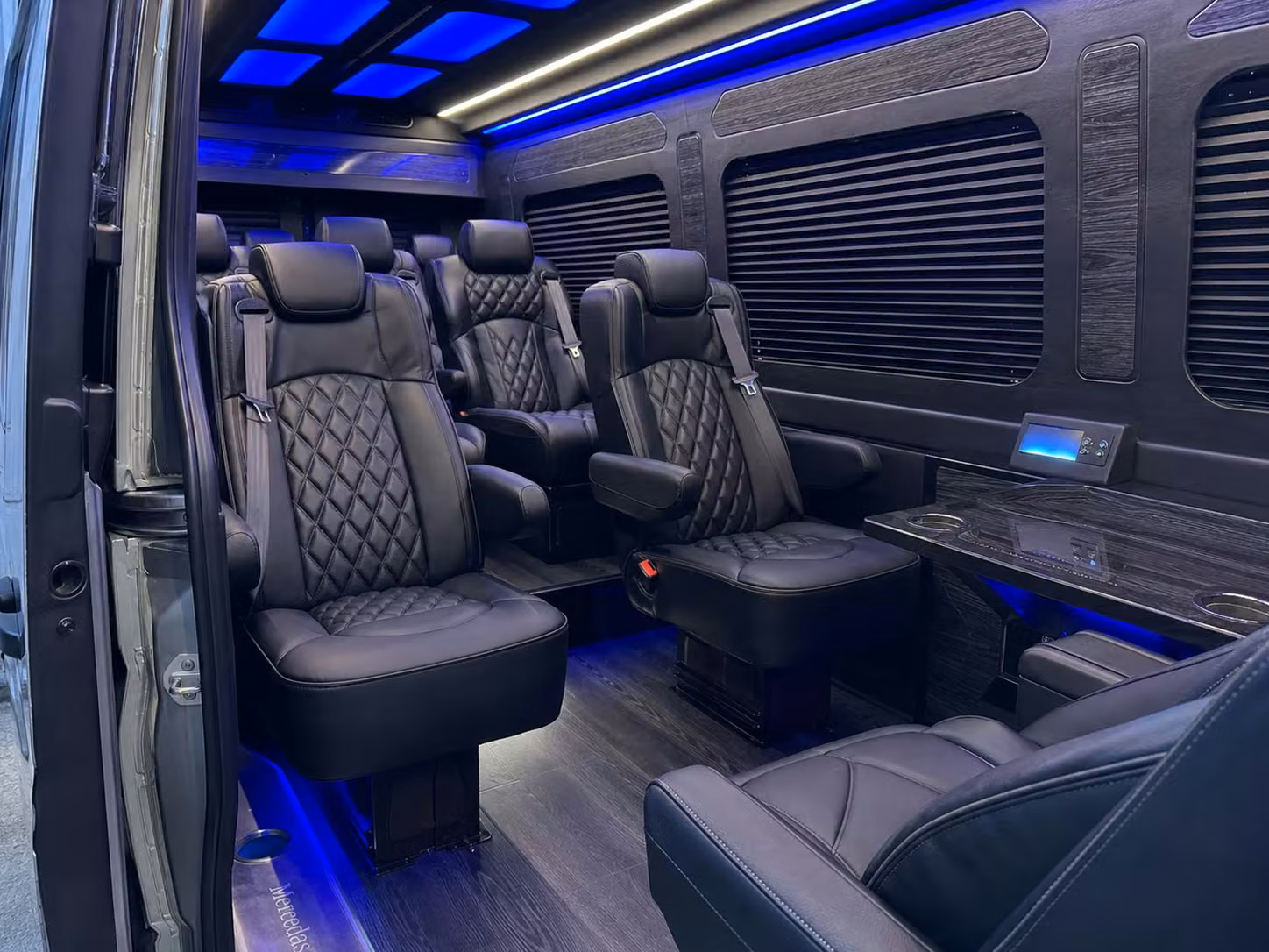 sprinter van transportation for groups and events across clarksville